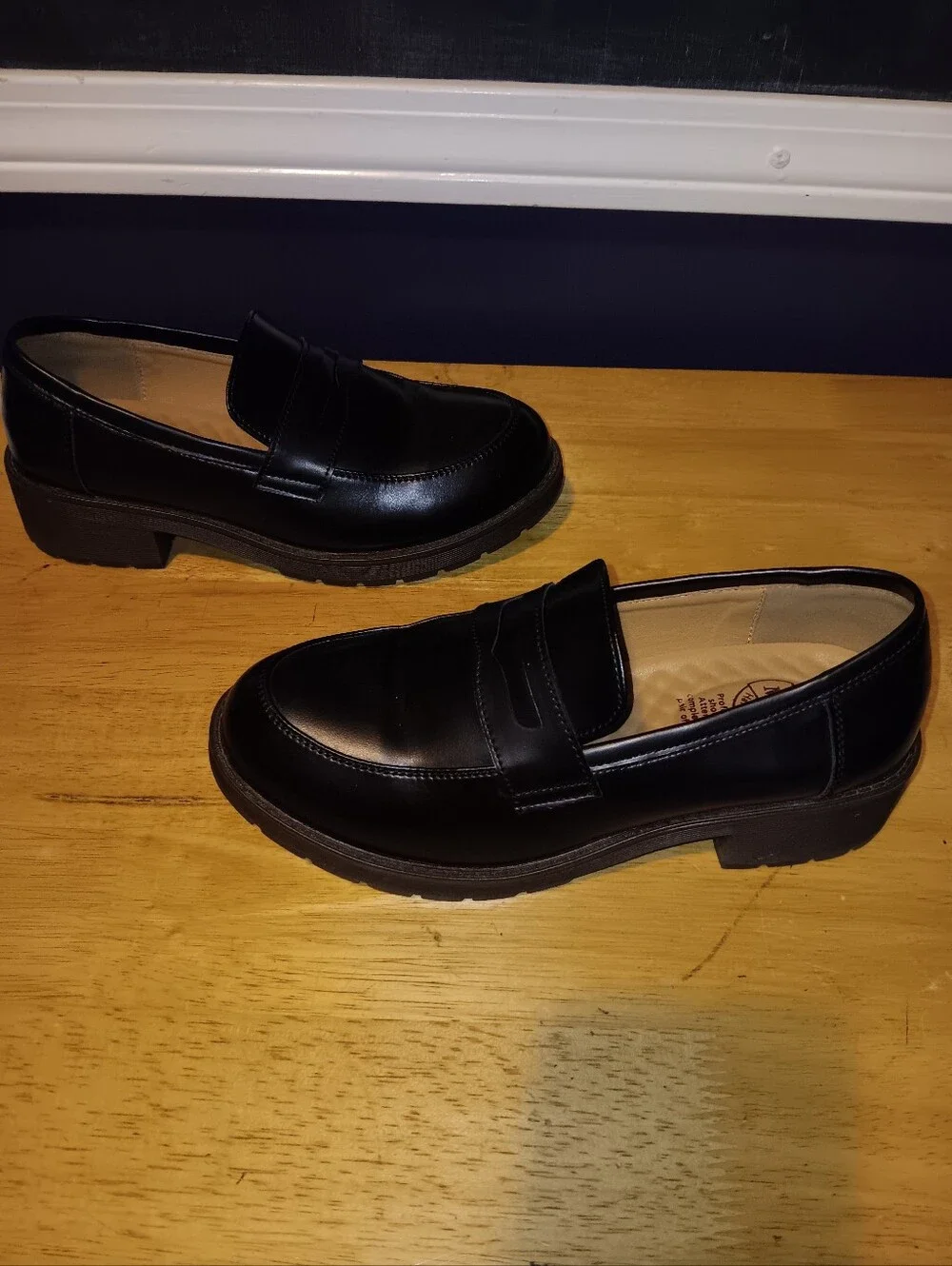 MZDL Meizudongli Leather Loafers Size 8.5